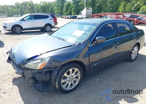2007 Honda Accord 3.0 Ex z USA, uszkodzony, nr VIN 1HGCM66517A061967